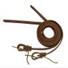 5/8" x8' Harness Leather Weighted Split Reins view 1