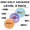 Discraft Advanced Level Three Pack  Disc Golf Set | Perfect for Men, Women and Kids | Including  Challenger, Buzzz, & Crank | Disc Weight, Color, & Foil Will Vary view 4