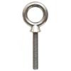 Lund Boat Eye Bolt 2360090 | 2 Inch Ring 1/2-13 x 3 Threaded Post SS view 1