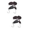 ibasenice 2pcs Adjustable Car Hood Prop Nylon Telescopic Rope Dent Puller Tool Car Dent Repairing for Trucks view 1
