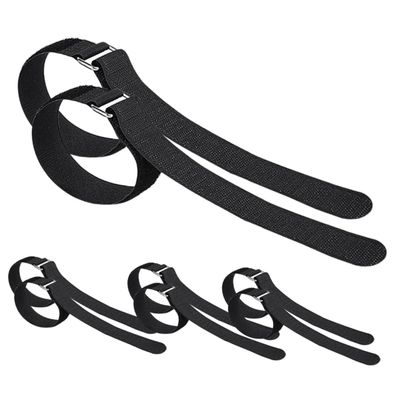 4 Pairs Crampons for Shoes Non for Roofing and Climbing Adjustable Straps for Supplies for Outdoor Activities