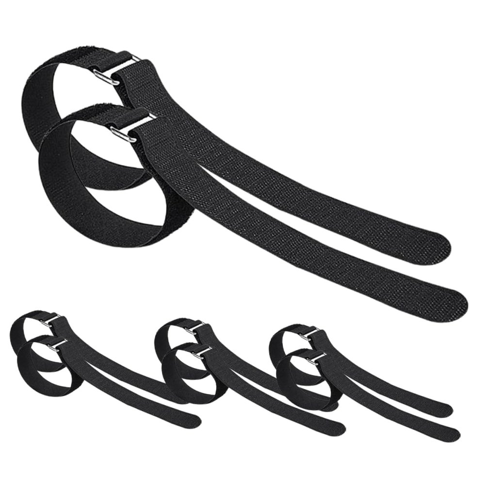 4 Pairs Crampons for Shoes Non for Roofing and Climbing Adjustable Straps for Supplies for Outdoor Activities