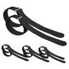4 Pairs Crampons for Shoes Non for Roofing and Climbing Adjustable Straps for Supplies for Outdoor Activities view 1