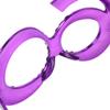 Abaodam 60Th Birthday Glasses for Adults Rhinestone Number Eyewear Lightweight Plastic Frame Novelty Party Photo Prop for Anniversary Celebration view 3