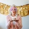 Abaodam 60Th Birthday Glasses for Adults Rhinestone Number Eyewear Lightweight Plastic Frame Novelty Party Photo Prop for Anniversary Celebration view 4