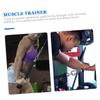 BESPORTBLE 4-Piece Yoga Resistance Bands Set Handles Latex Muscle Trainer for Biceps and Triceps Heavy Duty Workout Equipment for Home Gym and Fitness view 4