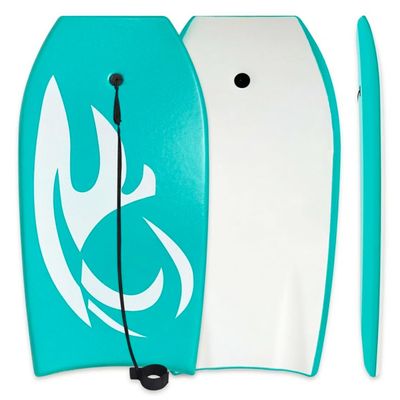 Bo-Toys Body Board Lightweight with EPS Core (Turquoise, 33-INCH)