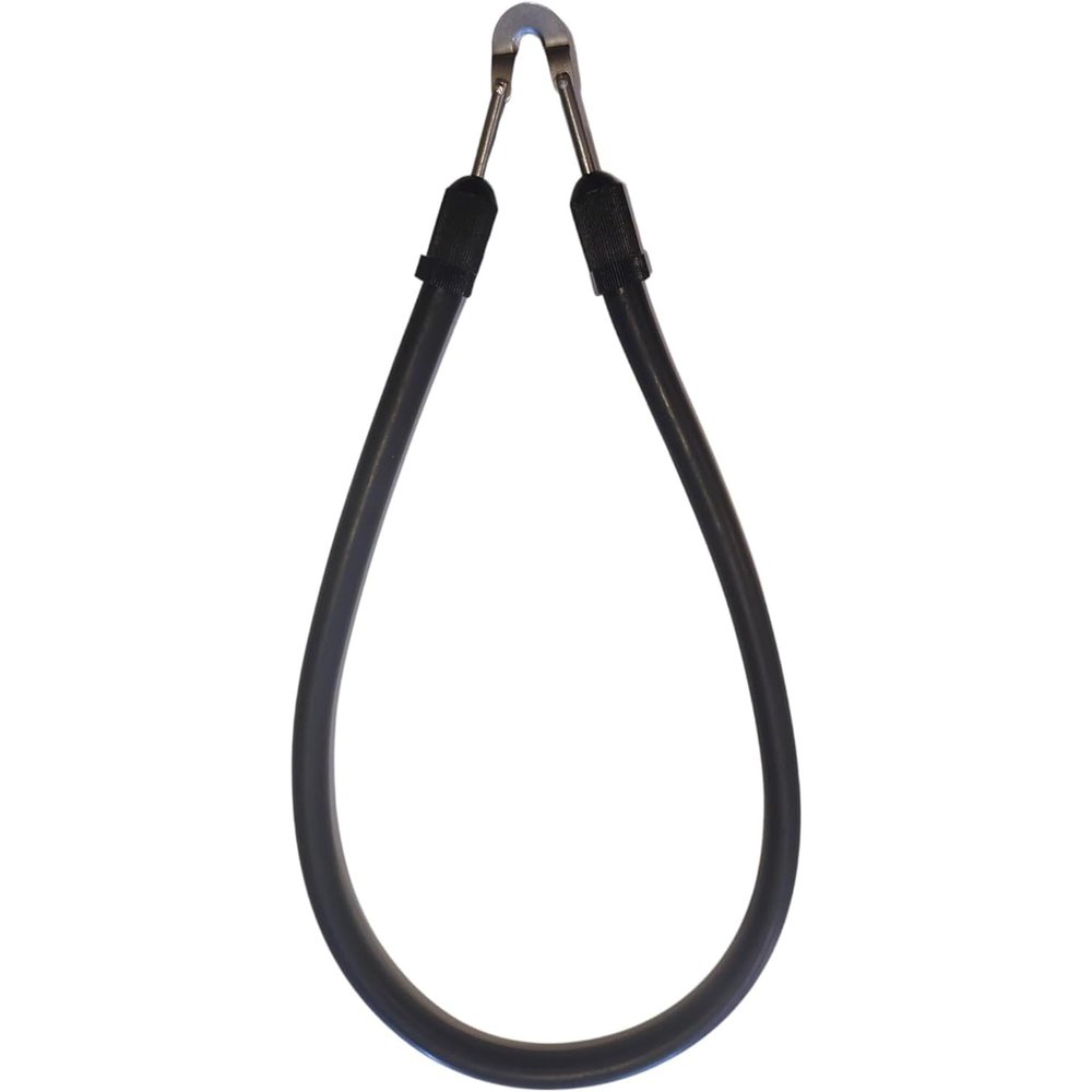 Soflo Spearfishing Speargun Threaded Bands with Wishbone (Optional) - Powerful Latex Shooting Band 14mm Diameter - Replaceable Dyneema, Metal & Stainless-Steel Swivel Wishbone- 74cm / 29 Band