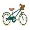 BANWOOD Classic Bike (Green)