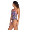 Speedo 80034561535326 Printed Tri Back 1Pc Electric Current - Candy Vibe 26 view 3