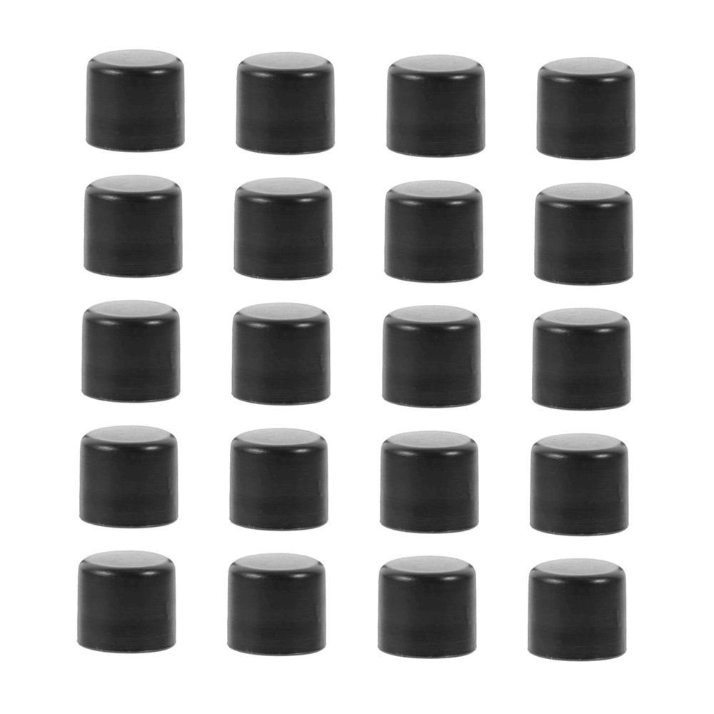 BESPORTBLE Table Soccer Machine Caps 20pcs Foosball End Caps Plastic Foosball Table Rod End Covers
