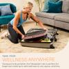 Lifepro HexaPlate Lite Vibration Plate Exercise Machine with Magnetic Acupoints - Full Body Vibration Platform for Beginners and Recovery - Lymphatic Drainage Massager for Muscle Toning and Fitness view 4