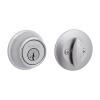 Kwikset SmartKey Security Satin Chrome Metal Single Cylinder Deadbolt view 2