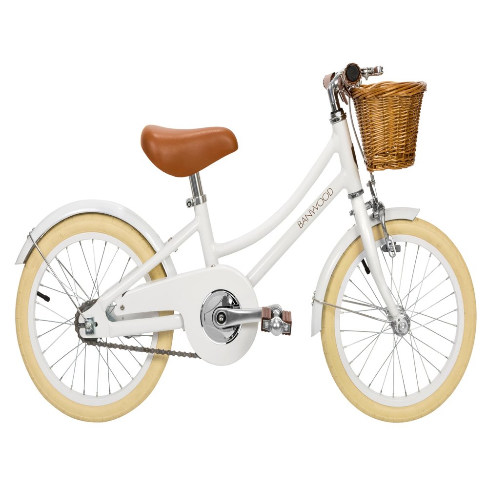 BANWOOD Classic Bike (White)