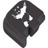 NDZ Performance Glow-in-The-Dark Aluminum Slide Cover Back Plate for Glock 43 43X 48  Panda with Guns, Blue Glow view 3