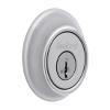 Kwikset SmartKey Security Satin Chrome Metal Single Cylinder Deadbolt view 2