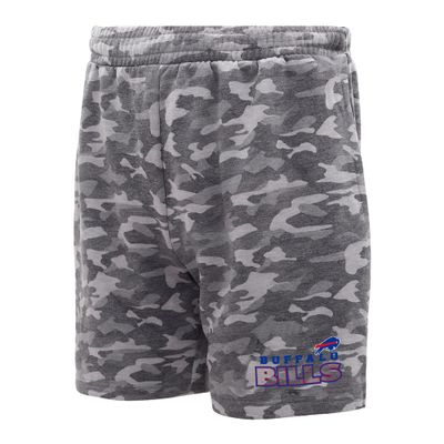 Concepts Sport Men's Charcoal Buffalo Bills Biscayne Camo Shorts