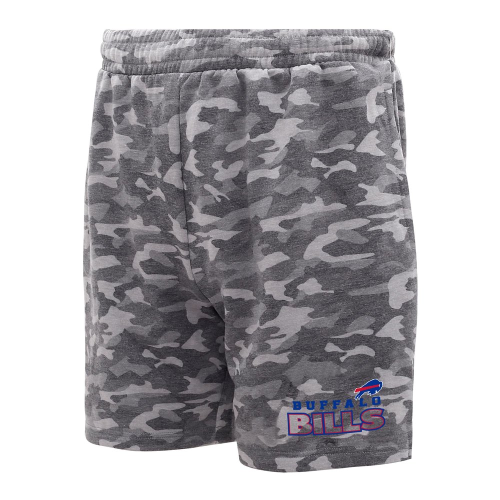 Concepts Sport Men's Charcoal Buffalo Bills Biscayne Camo Shorts
