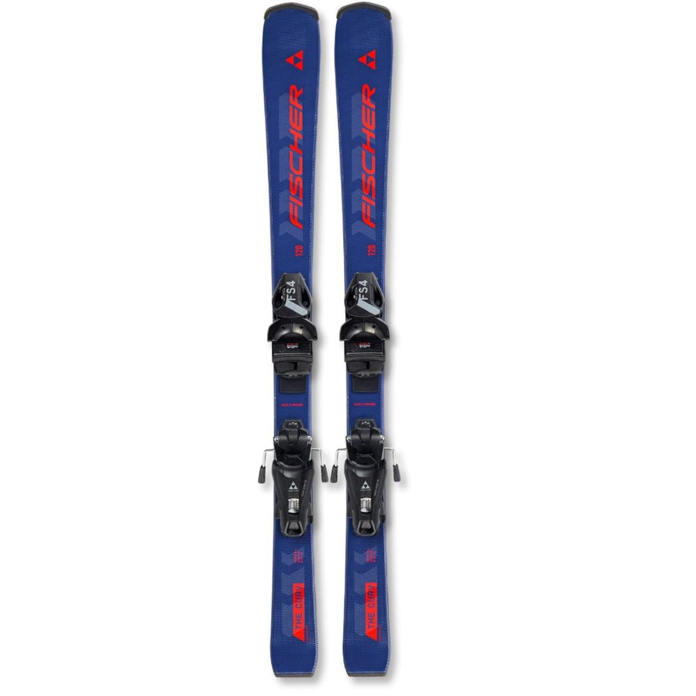 Fischer The Curv Jr Ski + FJ4 GW CA Ski Binding, 90
