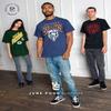 Junk Food Standard Clothing x NFL-Blackout-Pro Football Team Logo Unisex Adult Hooded Fleece Sweatshirt for Men and Women, Black view 4