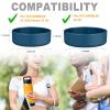 VGHNQ Silicone Sleeve for YETI, Owala Water Bottles, Bottom Boot for YETI 26 OZ, Boot Cover for Owala 32OZ, Boots Rambler Water Bottle Accessories (Blue, Fits YETI 26 OZ Bottle/Owala 32 OZ) view 2