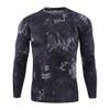 ZYXTIM Men's Hiking Shirts Waterproof Dry Fit Athletic T-Shirts SPF Long Sleeve Safari Shirts Outdoor Work Swim Fishing Tops Black view 1