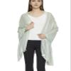 PANTONIGHT Women's Sparkling Metallic Evening Shawl Lightweight Wedding Shawl Extra Large Dressy Shawls and Wraps for Party (Mint Green 2525) view 3