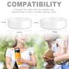 VGHNQ Silicone Sleeve for YETI Rambler Water Bottles, Bottom Boot for YETI 36 OZ, Rubber Boot Cover for Yeti Water Bottle Accessories (White, Fits YETI 36 OZ Rambler Bottle) view 2