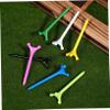 Sosoport 48pcs Golf Ball Stands Golf Nails Practicing Tools Training Accessories Unbreakable Random Color view 4