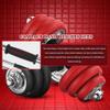 Adjustable Dumbbell Set Pair Household Electroplated Cast Iron Adjustable Weight, 2-in-1 Practical Barbell, Rubber Protective Cover, No Damage to The Floor (Color : Red, Size : 5kg/11lb*2pcs) view 4