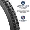 YUNSCM 26" Mountain Bike Tires 26x2.30 56-559 and 26" Heavy Duty Bike Tubes Schrader Valve, Compatible Off Road Bike 26x2.25 26 x 2.30 26x2.35 Bicycle Tires and Tubes (Y-901) view 2