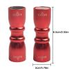 LAKE OF FIRE 3-in-1 Snooker Pool Cue Tips, Cue Tip Stick Shaper Billiard Pool Cue Accessories Tool Scuffer/Aerator (Red) view 2