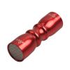 LAKE OF FIRE 3-in-1 Snooker Pool Cue Tips, Cue Tip Stick Shaper Billiard Pool Cue Accessories Tool Scuffer/Aerator (Red) view 3
