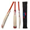 Bratla Scoop Jumbo Kashmir Willow Cricket Bat with Bat Cover - Adult Size, Lightweight Wooden Bat for Hard Tennis Ball and Softball Cricket view 1