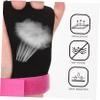 Sosoport 8pairs Weight Training Gloves Palm Pads Sports Wrist Straps Grip Gloves for Fitness for Weight Lifting view 2
