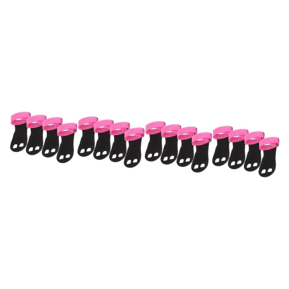 VANZACK 8pairs Weightlifting Gloves Sports Palm Pads Non-Slip Wrist Support Training Wrist Straps for Men Women Gym Gloves for Fitness