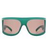 HPIRME Oversized Women Outdoor Sports Sunglasses Shades UV400 Retro Sun Glasses,1,One size view 3