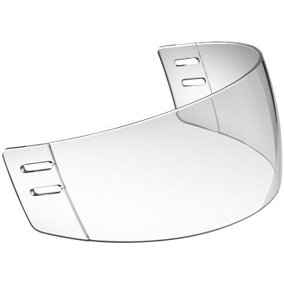 Copkim Straight Cut Hockey Helmet Clear Visor Vented Cut Anti Scratch Hockey Visor Inside Anti Fog Ice Hockey Helmet Shield Installation Clear Hockey Half Shield Visor