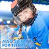 Copkim Straight Cut Hockey Helmet Clear Visor Vented Cut Anti Scratch Hockey Visor Inside Anti Fog Ice Hockey Helmet Shield Installation Clear Hockey Half Shield Visor view 4