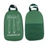 Outdoor Cutlery Storage Bag Handheld Kitchenware Cookware Bag Travel Storage Bag Camping Picnic Bag Brown, Black, Green, Colour Brown, Black, Green, Colour view 4