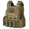 Snacam Tactical Vest for Men Molle Airsoft Vest Adult (Coyote Brown) view 1