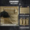 Snacam Tactical Vest for Men Molle Airsoft Vest Adult (Coyote Brown) view 4