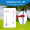 NUOERSAI Limbo Game for Kids and Adults, Indoor/Outdoor Limbo Set Party Games Backyard Carnival Games for Family, Beach Lawn Games Camping Luau Birthday Game with Carry Bag view 2