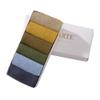 MAGIARTE Mens Cotton Ankle Socks Low Cut Athletic Moisture Wicking Odor Free No Show Socks for Men 6-Pack (Color 05M) view 3