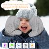 Weradau Fleece Lined Mittens for Baby Boys Girls,Baby Toddler Little Kids Winter Gloves Mittens (4-6 Years grey) view 2