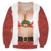 Funny Boobs Unisex Ugly Christmas Jumper Sweater 3D Xmas Bra Printed Graphic Long Sleeve Sweatshirts Set 03 Size 3XL view 1