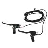Eujgoov Brake Levers Universal Weatherproof Brake Levers,Bike Brake Handle Wide Range Brake Handle for Electric view 3