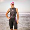 blueseventy 4/3mm Women's Glide Short Jane Triathlon Wetsuit - Black/WXS view 4