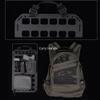 11.8x18.5inch Tactical Rigid Insert MOLLE Panel Portable Gear Organizer, with Carry Handle Backpack Bag Equipment Storage IFAK Pouches Holsters Holder Gun Rack Mount view 4