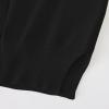 Kids Crew Neck Buttons Knit Cardigan Sweater Girls Boys' Casual Sweaters Girls Solid Cardigan for (Black, 9-11 Years) view 3